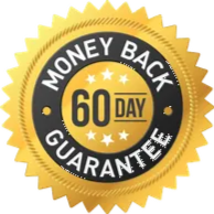 60-day money-back guarantee seal for Golden Revive Plus.